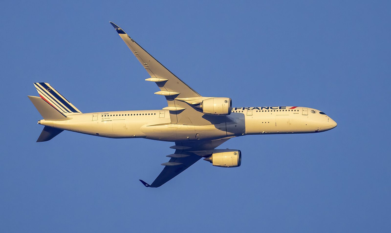 Airbus A350-900 in vlucht