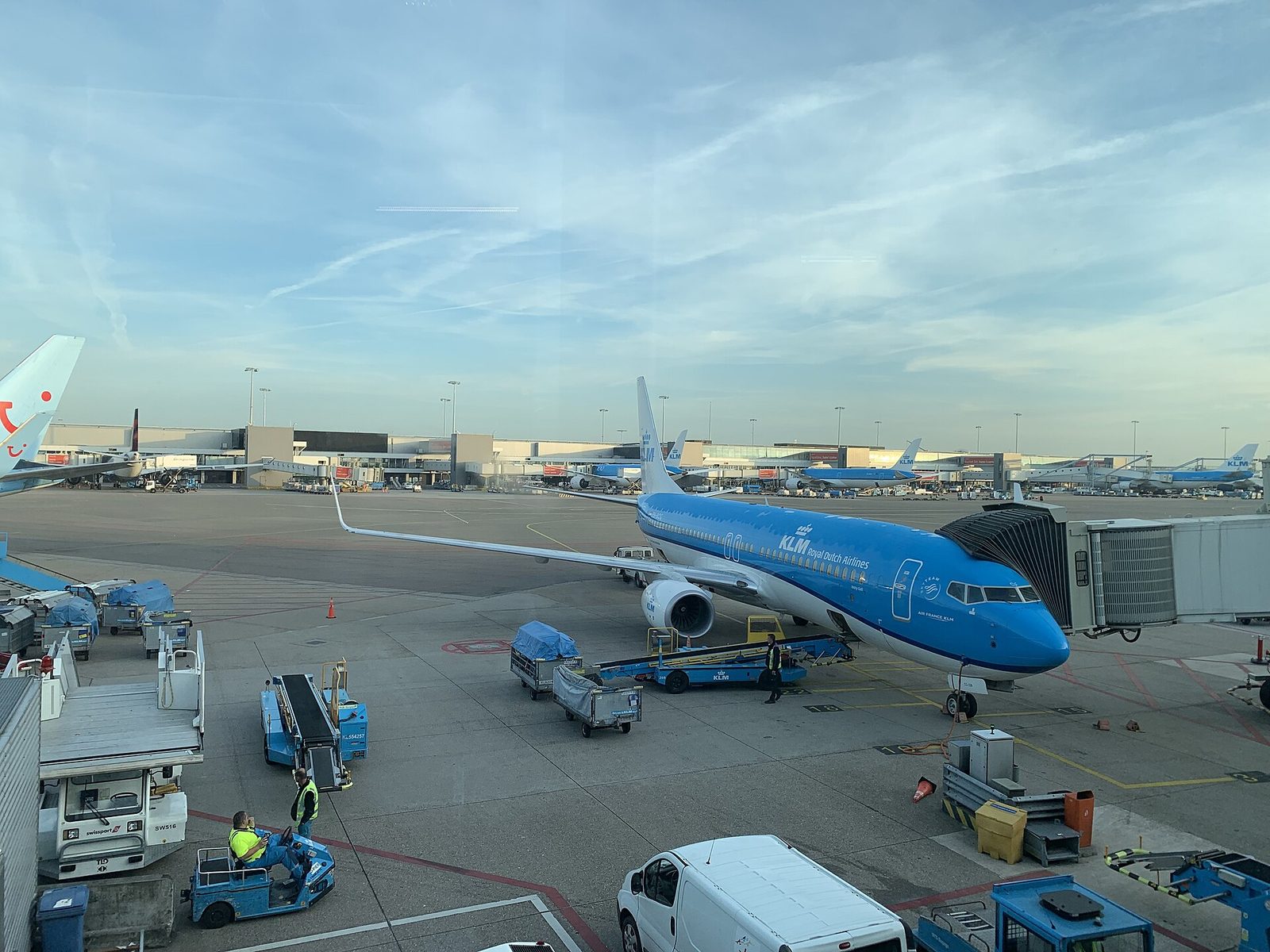 Boeing 737-800 in vlucht