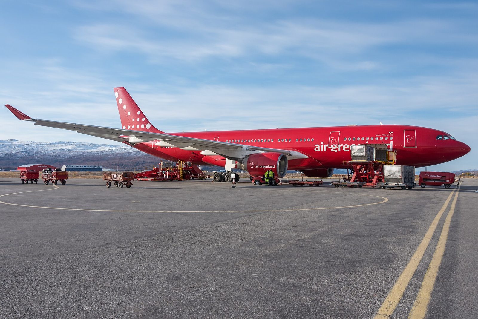 Airbus A330 in vlucht