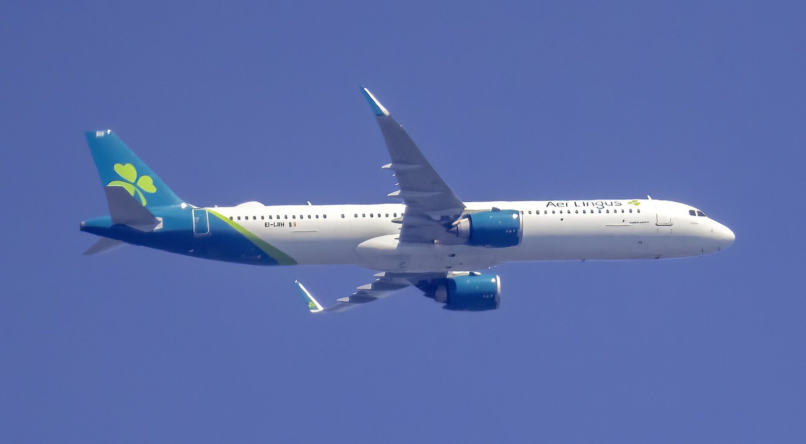 Airbus A321neo in vlucht
